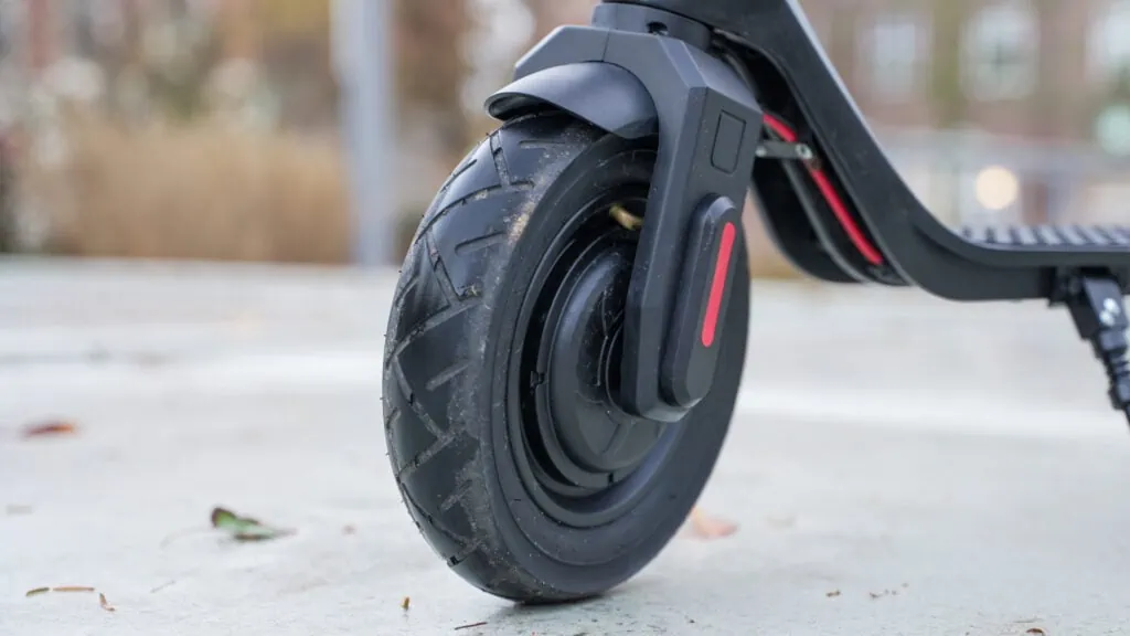 TurboAnt X7 Max Review: Portability & Performance at a Low Price 45 10 inch pneumatic front tire on Turboant X7 Max