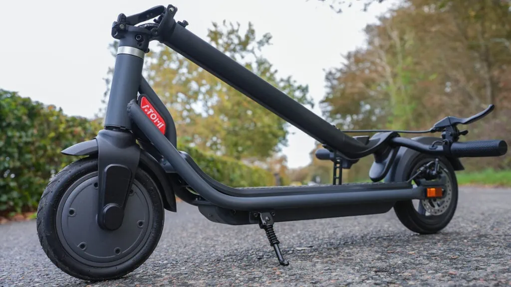 Atomi E20ย Review: A Hidden-Gem Entry-level Scooter 54 Atomi E20 folded electric scooter