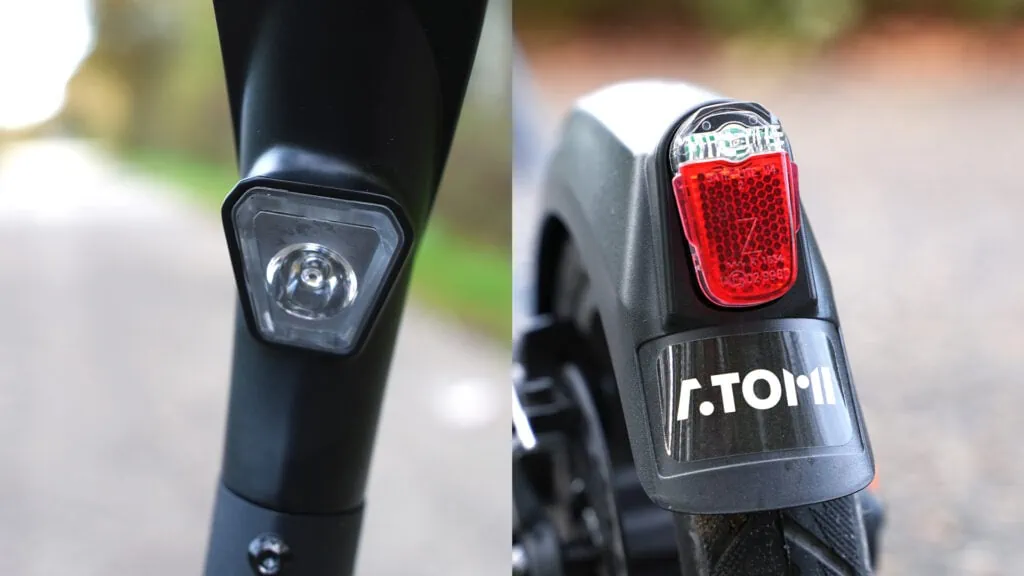 Atomi E20ย Review: A Hidden-Gem Entry-level Scooter 53 Atomi E20 lights