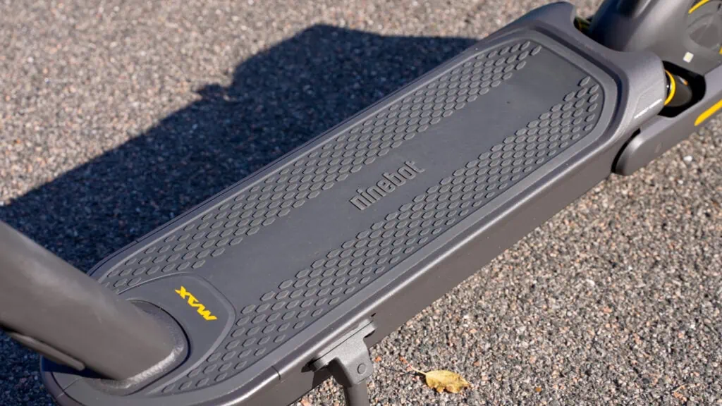 Segway Ninebot Max G2 Review: Most Comfortable Scooter Under $1K 50 Deck on the segway ninebot max g2