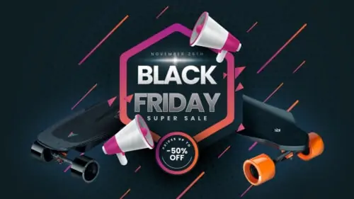 electric skateboards black friday deals