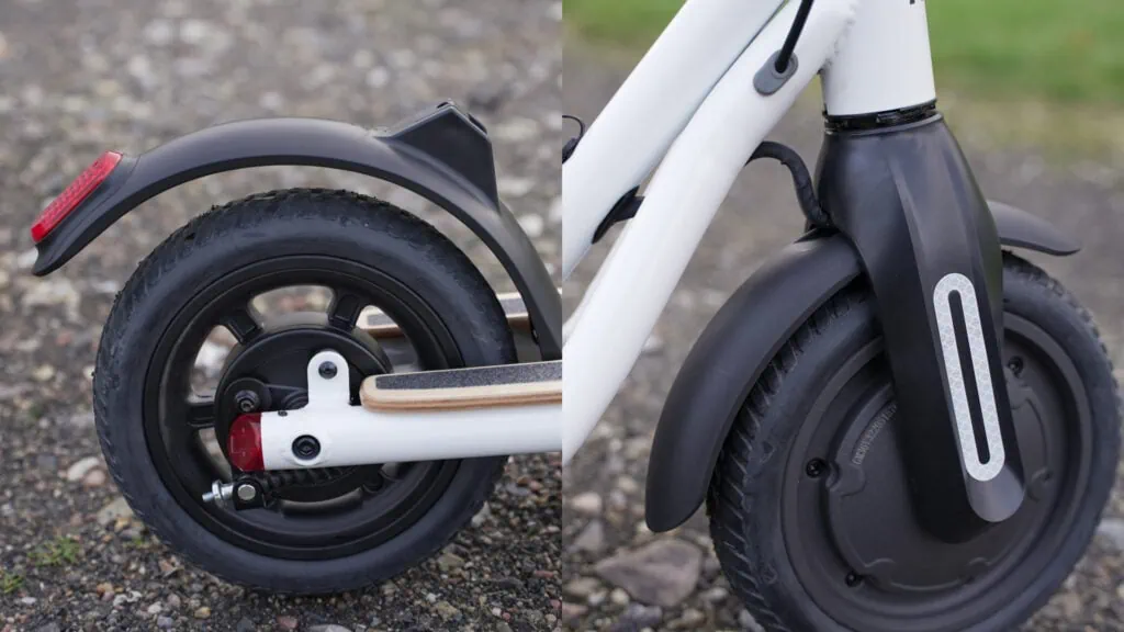 Fluid CityRider Review: Light Weight, High Value 52 Front and rear fender on the Fluid CityRider