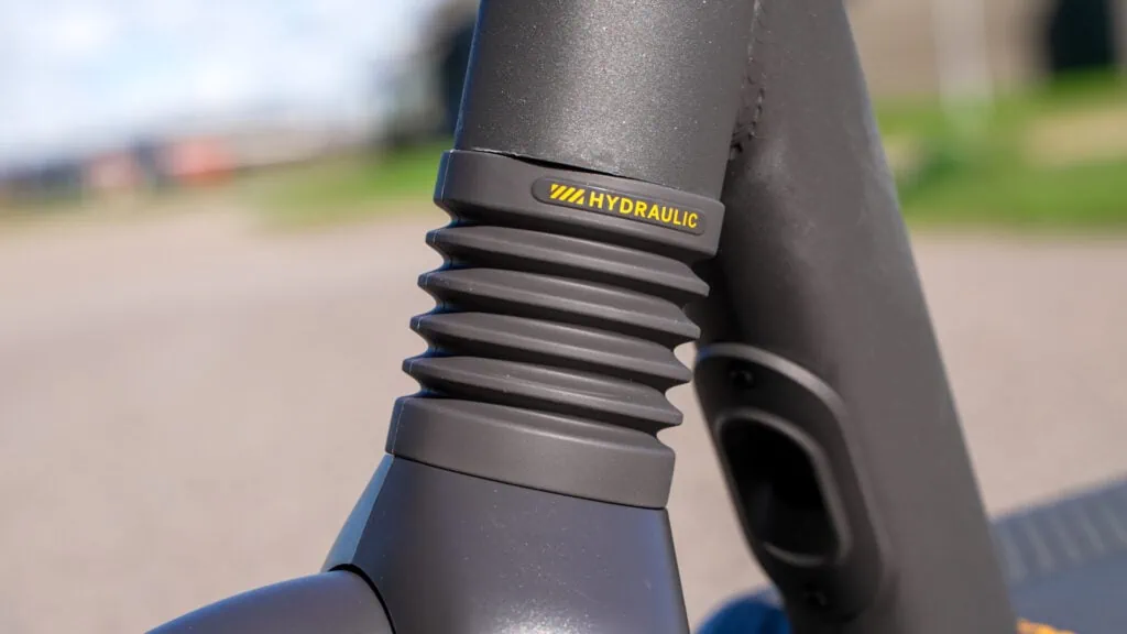 Segway Ninebot Max G2 Review: Most Comfortable Scooter Under $1K 46 Front hydraulic suspension on G2 scooter