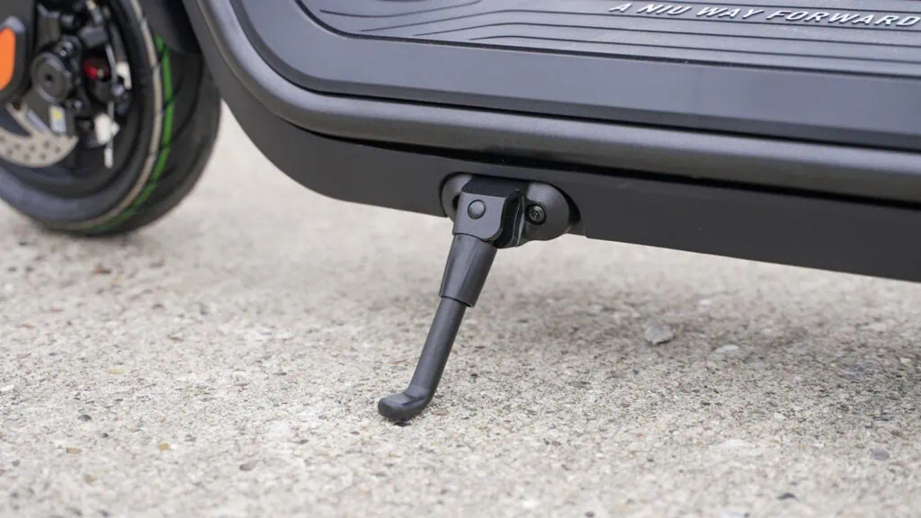 NIU KQi3 Pro Review: A Level-Up For Commuter Scooters 73 Kickstand on NIU KQi3 Pro