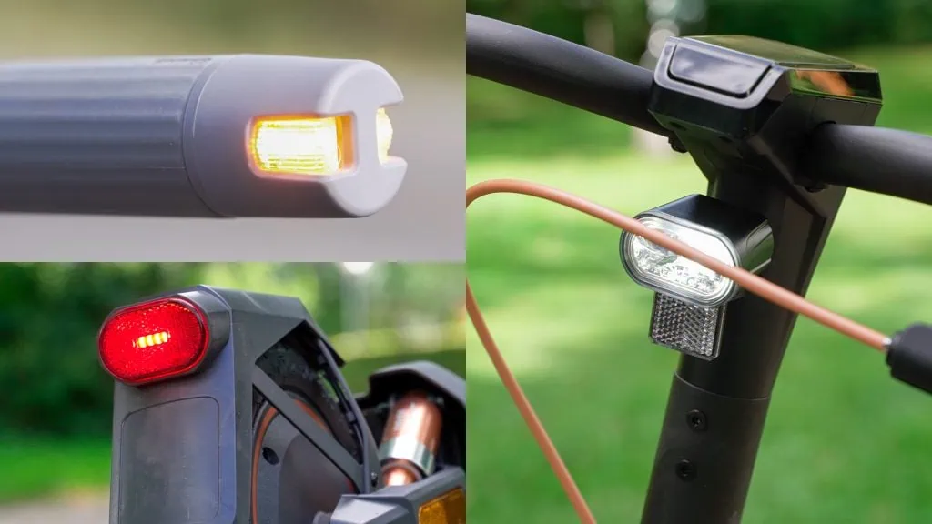 Navee GT3 Pro Review: The Best Budget Commuter Scooter 21 Navee GT3 Pro lights