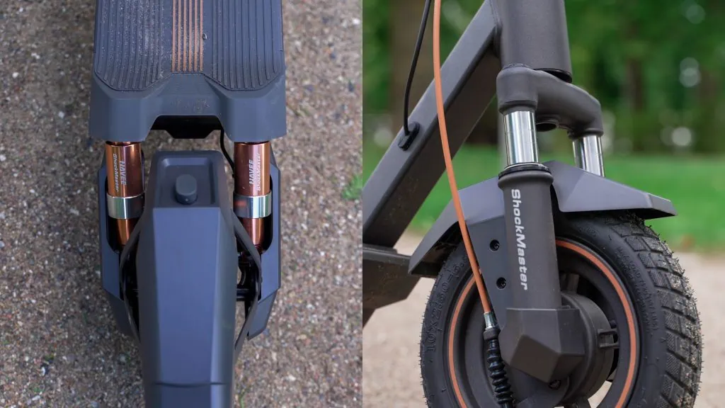 Navee GT3 Pro Review: The Best Budget Commuter Scooter 17 Navee GT3 Pro suspension