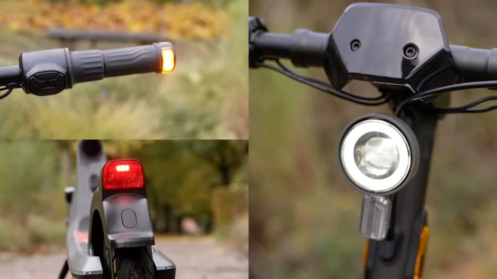 NIU KQi 200F Review: A Reliable Mixed-Mode Commuter 23 NIU KQi 200F lighting setup