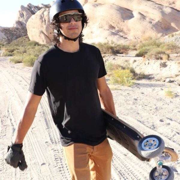Ryan Smith electric skateboarder