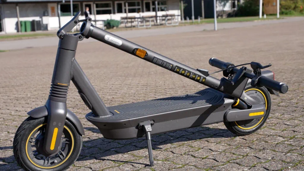 Segway Ninebot Max G2 Review: Most Comfortable Scooter Under $1K 57 Segway Ninebot Max G2 folded