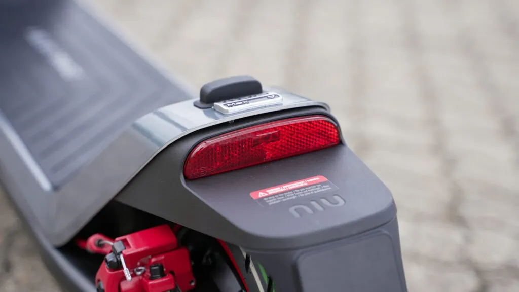 NIU KQi3 Max Review: Gold Standard of Commuter Scooters 69 taillight NIU KQi3 Max