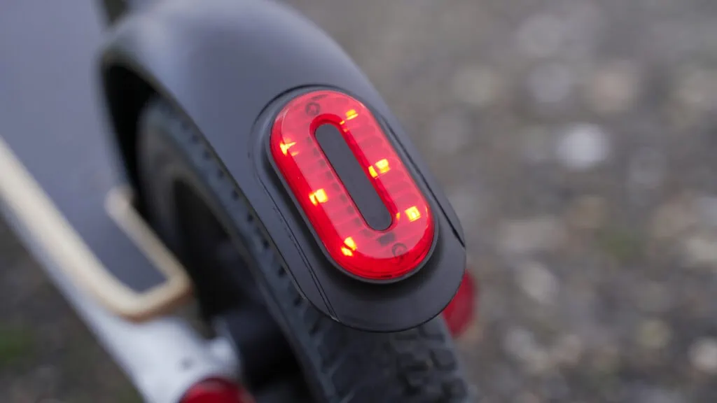 Fluid CityRider Review: Light Weight, High Value 59 Taillight on the Fluid CityRider