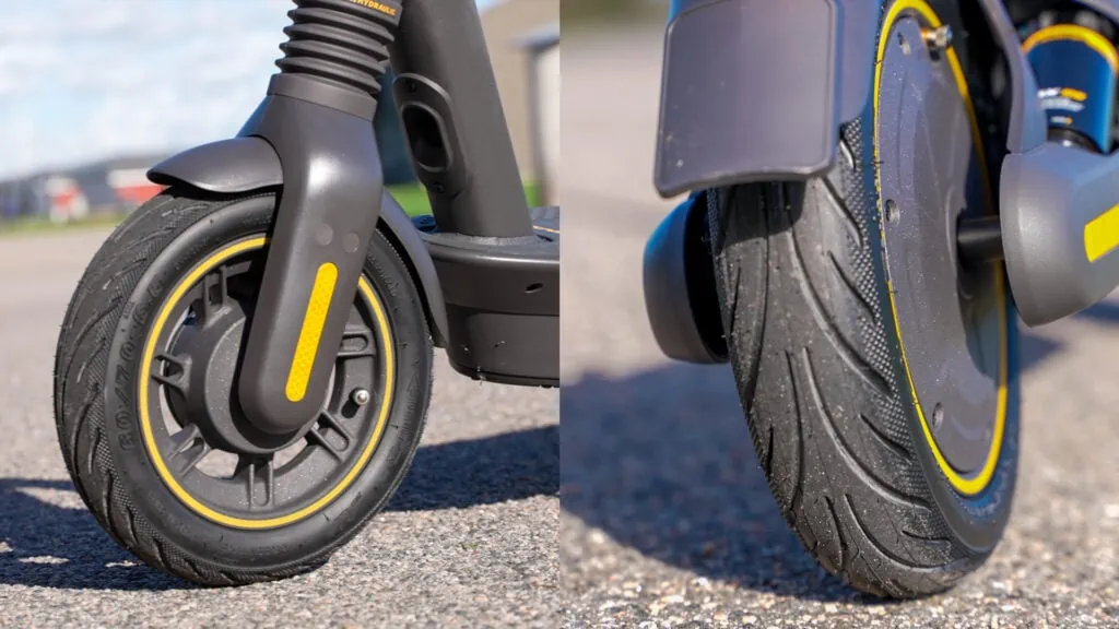 Segway Ninebot Max G2 Review: Most Comfortable Scooter Under $1K 45 Tires on the G2 Max by Segway