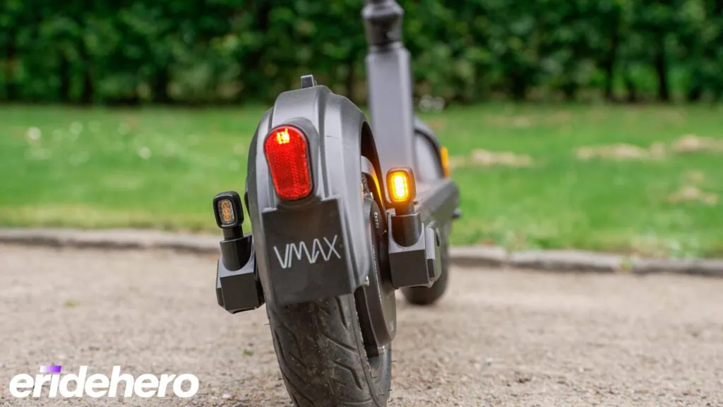 Vmax VX2 Pro Review: Longest Range under $1K 29 Vmax VX2 Pro taillight and turn signal